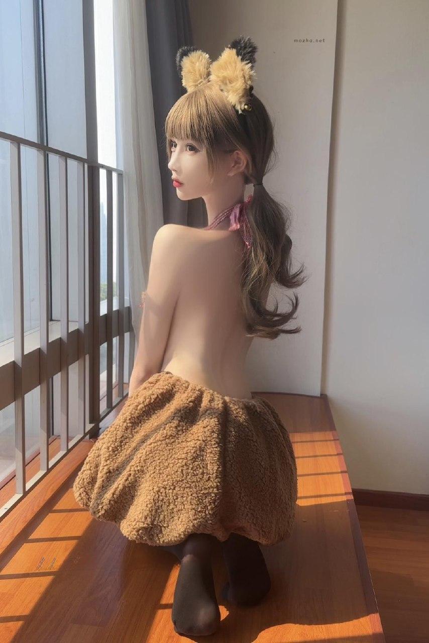 无欲无求的推土君 –  小熊围裙【7P】